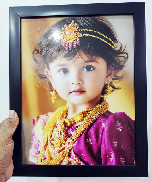 Premium Quality photo frame, black frame